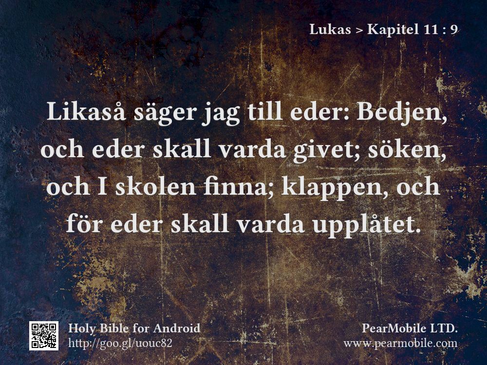 Lukas, Kapitel 11:9